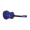 Guitare Classique 3/4 - VGS - Bleu - Corps En Tilleul - Touche En Bois De Pakka - Finition Brillante