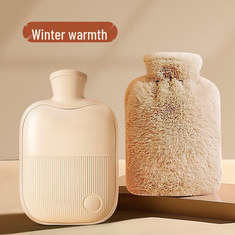 

Jingxun 1000ml Flannel Hot Water Bottle