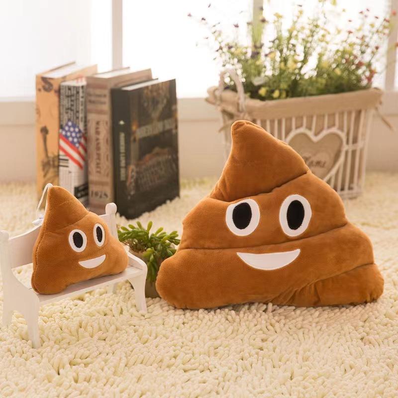 Funny Super Poop Pillow Plush Toy Creative Cute Face Expression Shit Doll Stuffed Toy for Children Kids Birthday Christmas Gifts