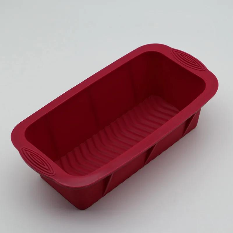 Rectangular Silicone Mold Baking Tools Candy Toast Mould Easter Bread Baking Tool DIY Kitchen Supplies Cake Bakeware Pan