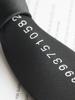 Original Design Embroidery Digital Tie Black Ties Personalized Tie