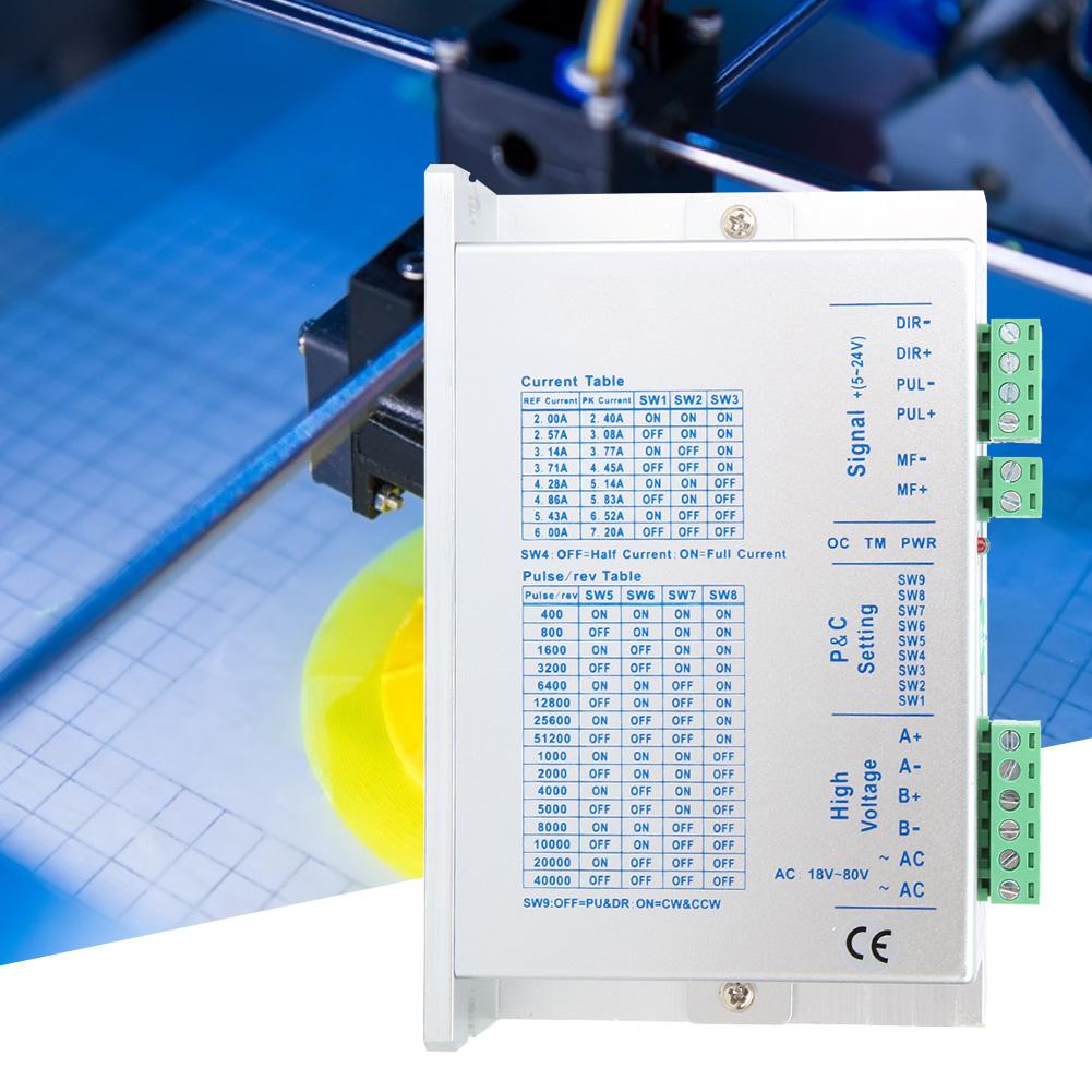 AC18 80V 86 Stepping Stepper Motor Driver for Engraving Machine Electronic Equipment
