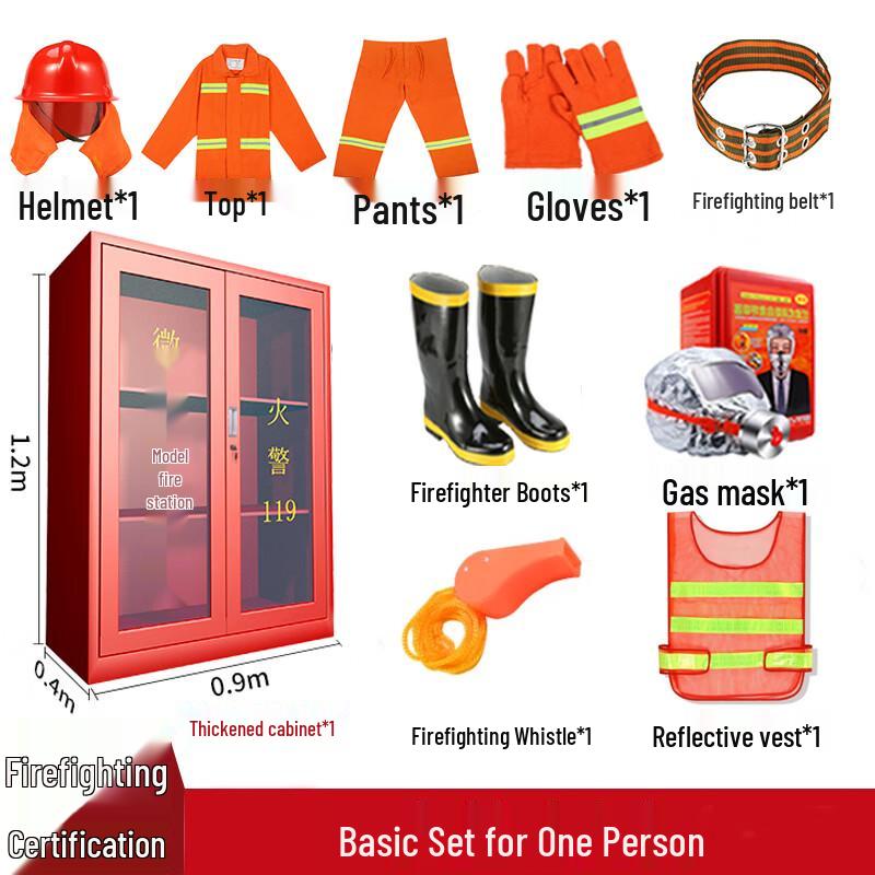 Jing An Tong Miniature Fire Station Emergency Kit