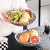 Glanas Glass Fruit & Snack Plate