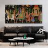 Retro Ancient Royal Canvas Prints And Paintings of Royal March of King and Queen for Home Decor Living Room Restaurant and Gift