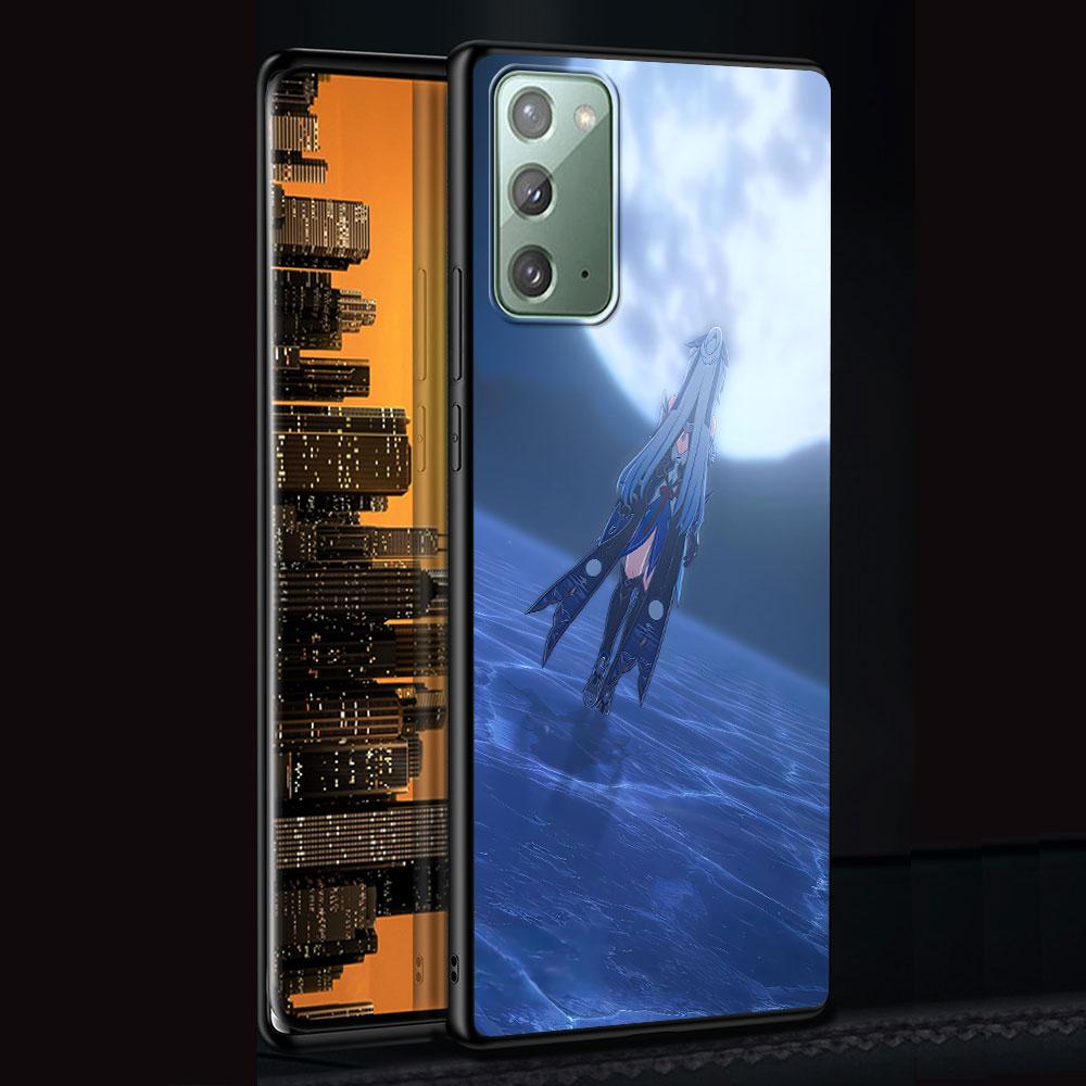 Husă Jing Liu Honkai Star Rail pentru Samsung Galaxy Note 10 Plus 20 Ultra 9 8 Husă de telefon TPU Negru Moale Funda Capa