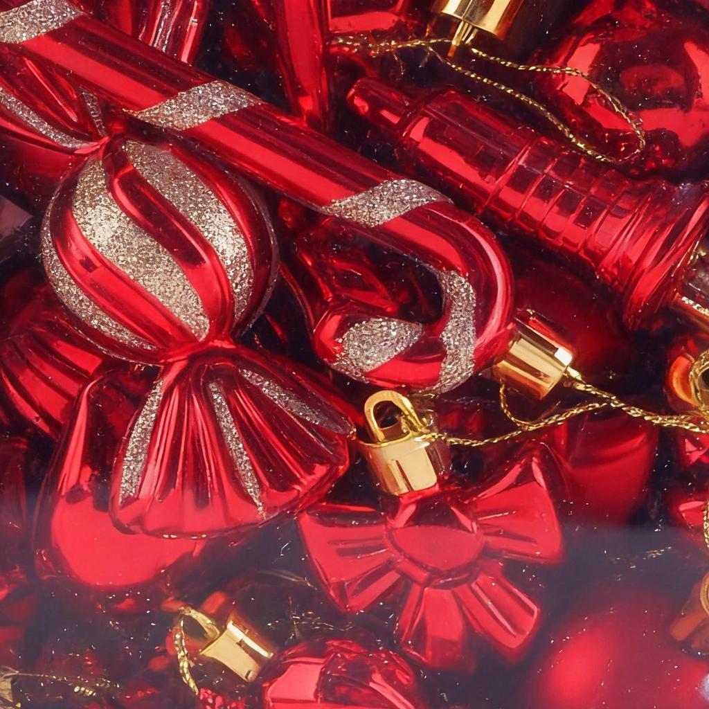 Christmas Ornaments Set 30 Pieces Festive Holiday Decoration Shatterproof Pendants For Christmas Tree Decorations For Engagement