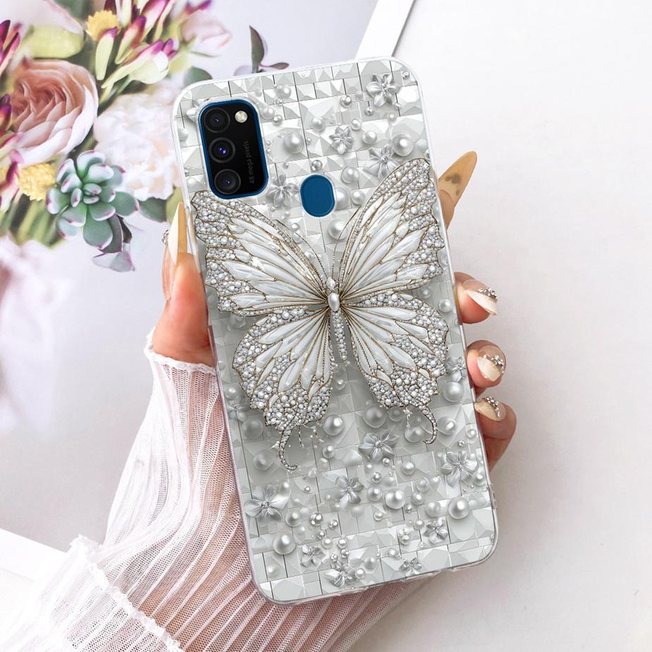 For Samsung Galaxy M21 Case SM-M215F New Fashion Painted Cover Soft Silicone Case For Samsung M21 2021 M 30 s Galaxy M30s Fundas