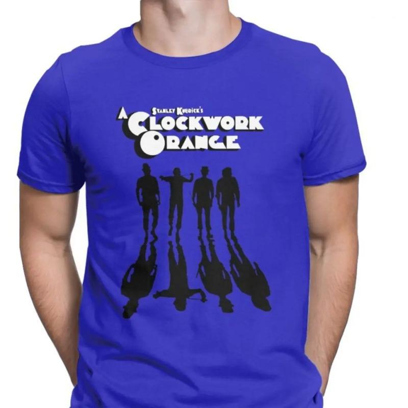 Clockwork Orange Shadows Tshirts Men Walk Mechanics  Kubrick Darkness Fun Cotton Tee Tops Shirt