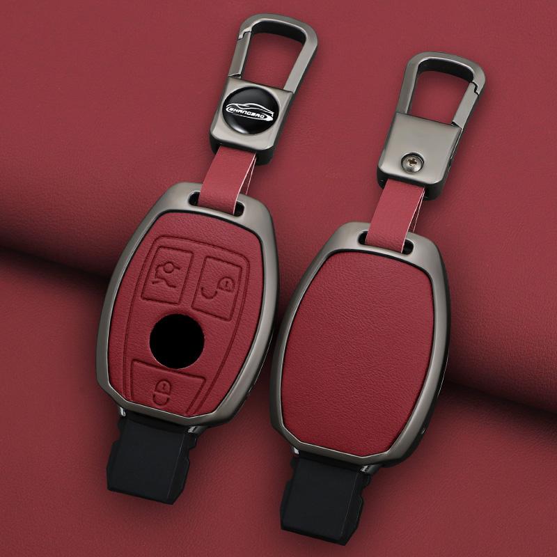 Car Key Case Cover Holder Shell Bag for Mercedes Benz A B C S Class AMG GLA CLA GLC W176 W221 W204 W205 Keychain Accessories