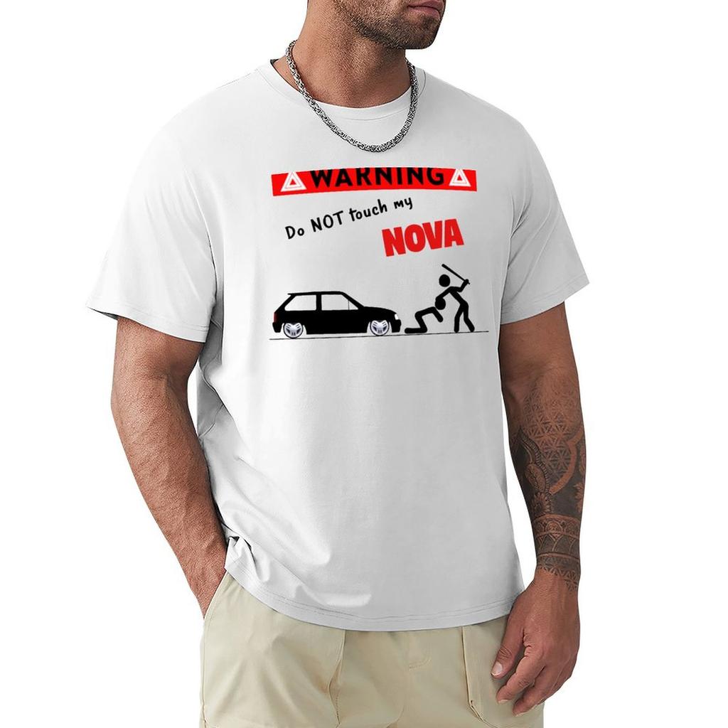 Do NOT touch my Nova Funny Warning TShirt Plus Size Loose Short Sleeve Top