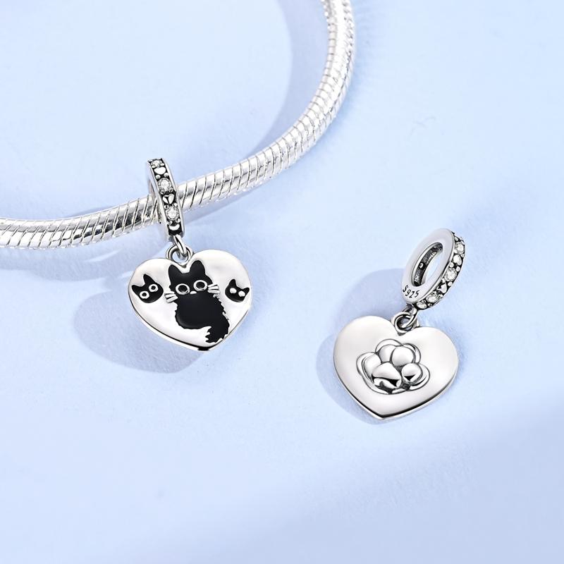 New Charms Copper Starry Sky Whale Medusa Unicorn Cat Charm Bead Pendant Fit Original Bracelet Bangle Woman Jewelry