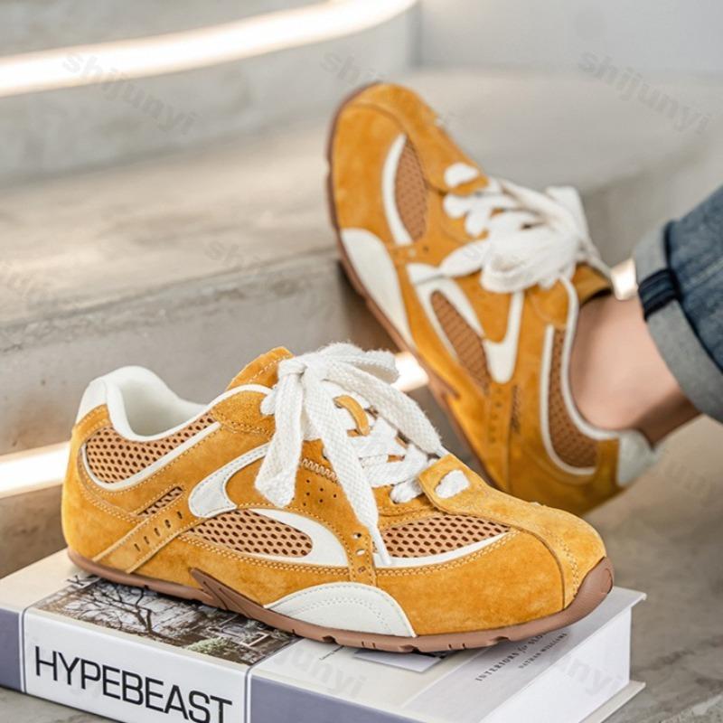 Fashion Casual Sports Shoes for Men 2025 New Summer Mesh Breathable Comfortable Low Top Shoes Fashion Trendy Non slip Platform sneakers