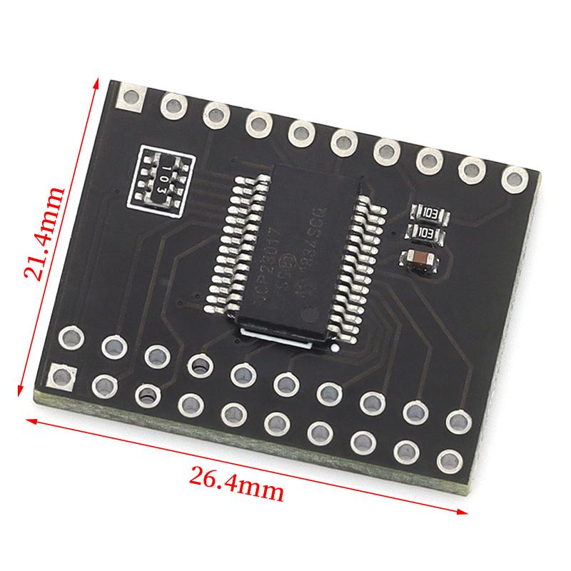 Stlxy MCP23017 serial interface 16 bit I2C to IO port module/IO port extender I2C IIC serial port
