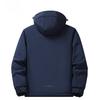 Upgraded Graphene Jacket Men's Autumn and Winter Fleece Thickened Warm Cotton Clothing Windproof and Waterproof Climbing