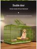 Bold Nano Indoor Pet Cage: Compact Iron Cage for Small Dogs, Transportable and Spacious Bed for Large Dogs