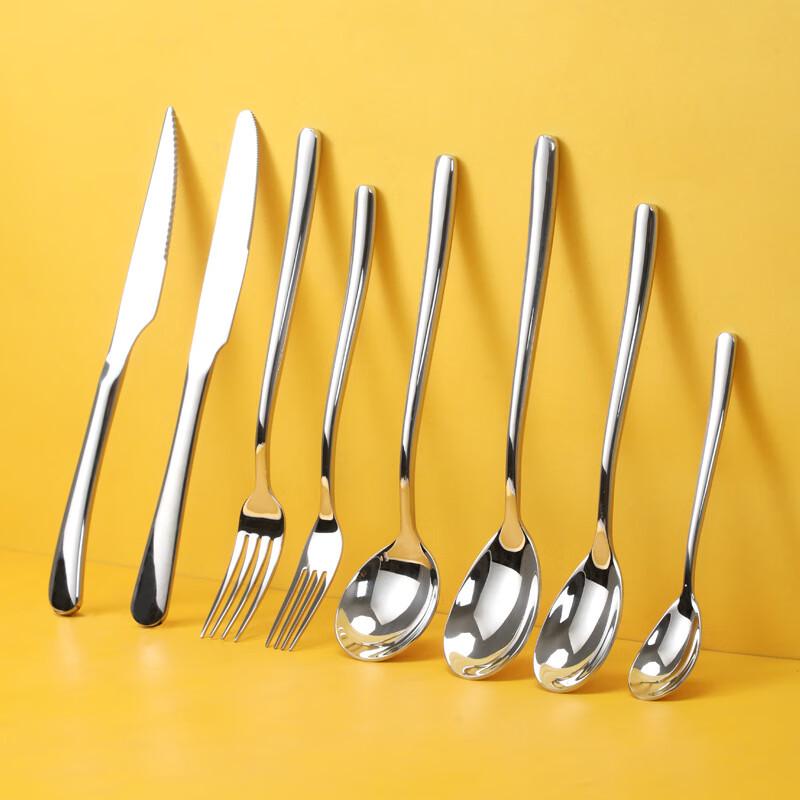Moonlight Series Stainless Steel Main Round Spoon