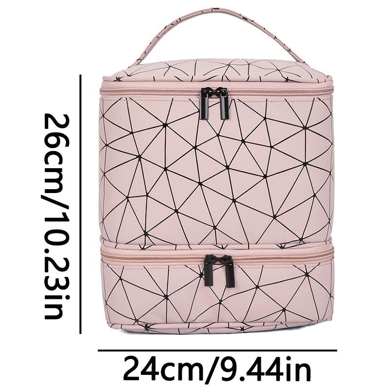Portable Nail Polish Storage Bag Essential Oil Bag Cosmetic Nail Care Kit Hold 30 Bottles Nail Polish Storage Bag