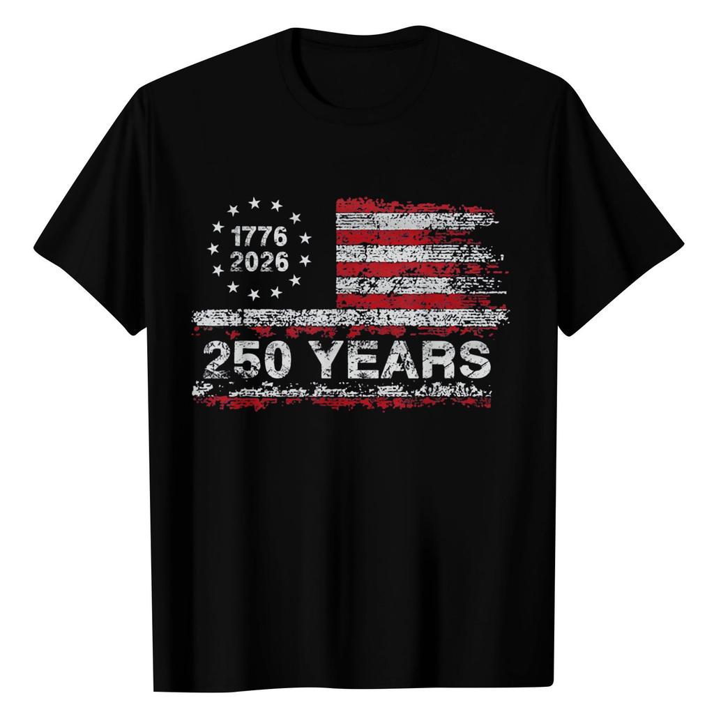 Unisex Round Neck Casual Digital Printed Short Sleeved T-shirt Top