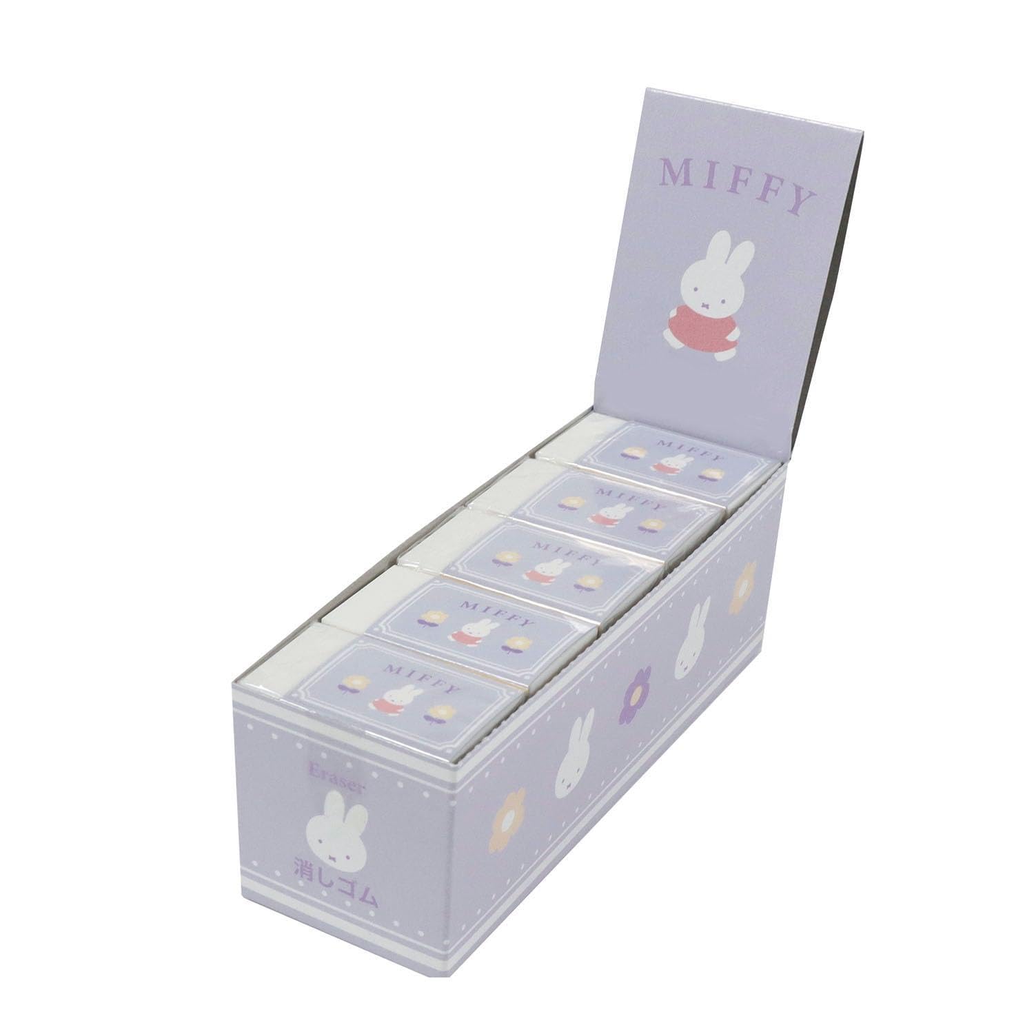 Miffy Eraser 20-Pack MF943-20P фиолетовый