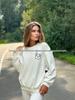 Cartoon Bear Print Hip Hop Pullover Hoodie – Versatile Round Neck for Autumn & Winter