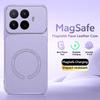 PU Leather Magnetic Wireless Charging Case For Magsafe Xiaomi Poco C75 C85X C81 M7 Plus M8 X8 X7 F5 F6 F7 F8 F9 Pro Max Ultra