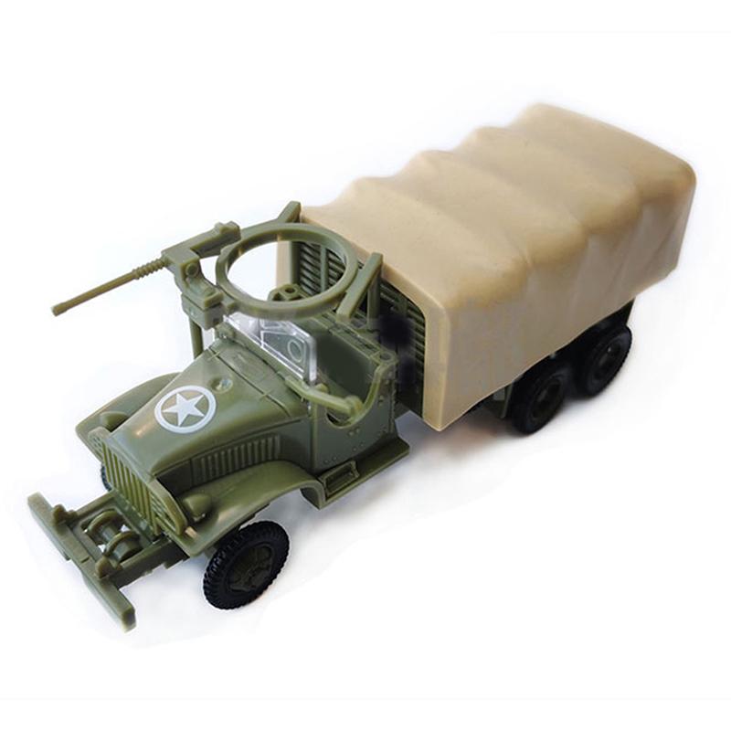 4D Model 1/72 Jimsy Allied Truck Cckw353 Off-Road Vehicle Glue Free Assembly Model Military Toy Car