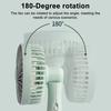 Mini Desk Fan Phone Holder 180 Degrees Adjustable USB Rechargeable Summer Handheld Cooling Fan Portable Mini Personal Fan with Base
