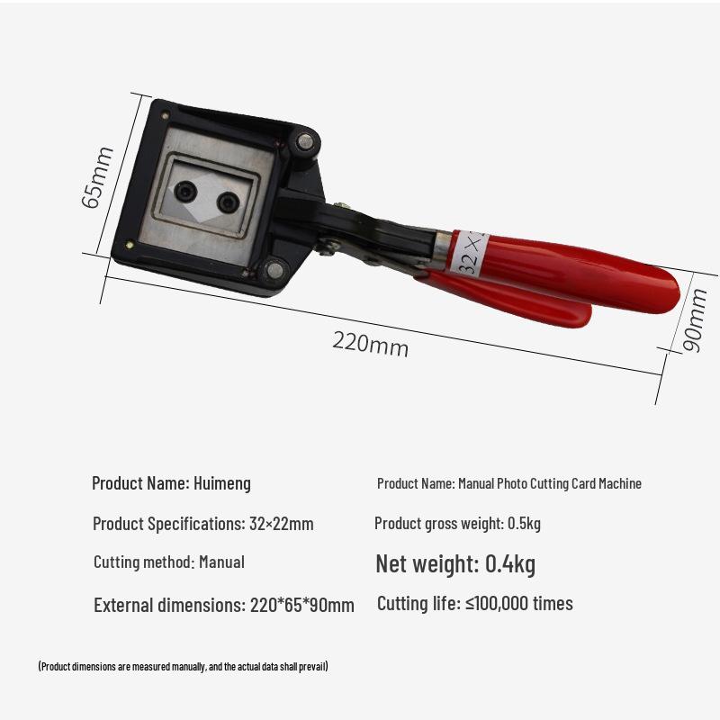

Heavy Duty Manual Round Corner Card Cutter for Business Cards (86x54mm)