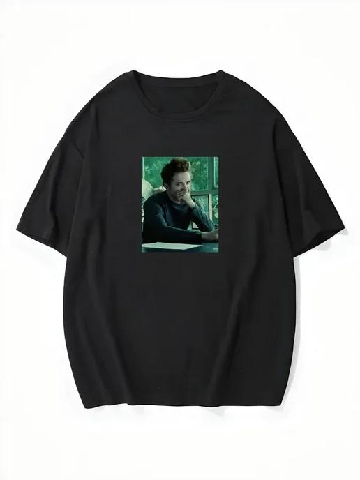 Oversized T-shirt with Twilight print 2XL
