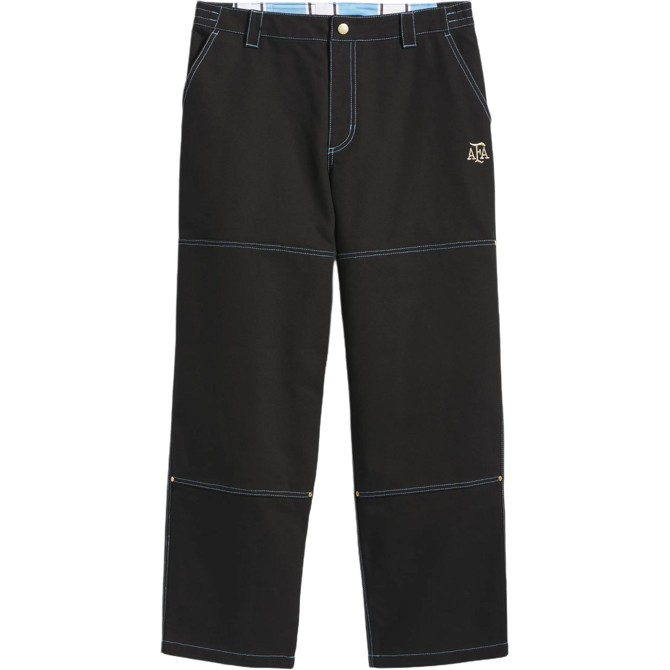 Adidas Originals × × Afa Collaboration Skate Style Woven Cotton Casual Mid-Rise Sports Pants Unisex pants KX4550 XL