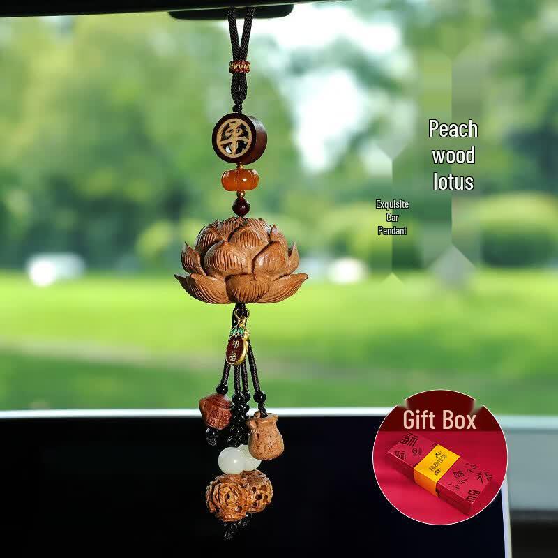 Digalon Bodhi Lotus Car Hanging Ornament