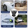 Recovery Traction Boards 2 Pieces Recovery Traction Tracks Ramps Pad For Vehicle Rescue Rocky Trails Hiking Camping Trekking