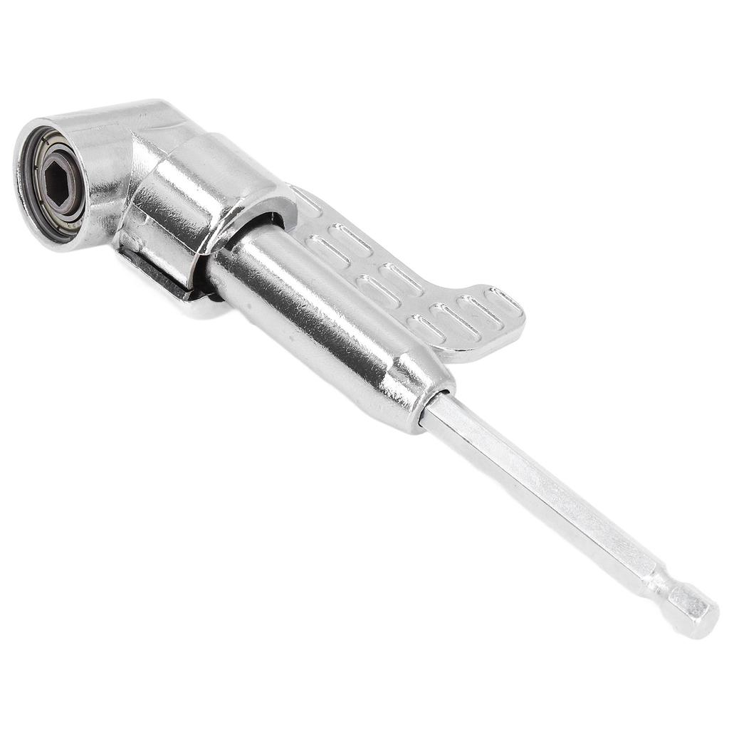 Right Angle Drill Adapter 105 Degree Driver Socket Bending Electric Screwdriver 14in Hex Shank