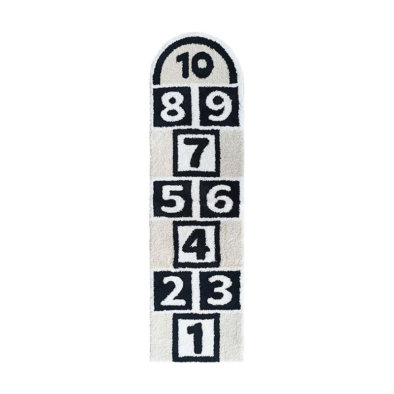 

Arabic Numeral Tufted Rug Fun Cartoon Game Carpet Bedroom Bedside Rugs Sofa Decorative Cushion Children s Toy Floor Mat 500MMx1800M