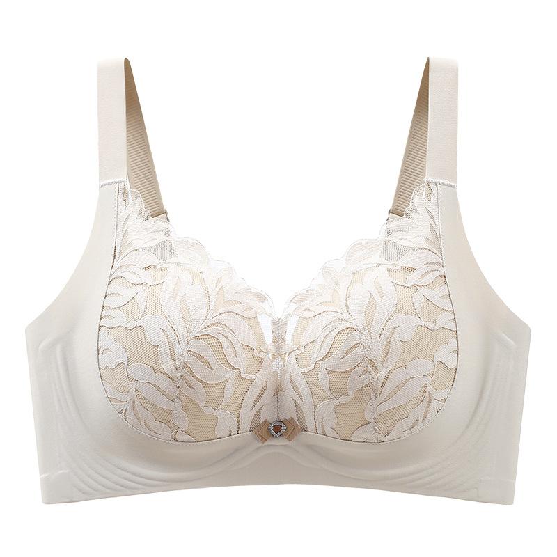 Underwear Women's Thin Size Large Size Bra Adjustable Bra Converging Breast Straightening Anti Sagging Bra