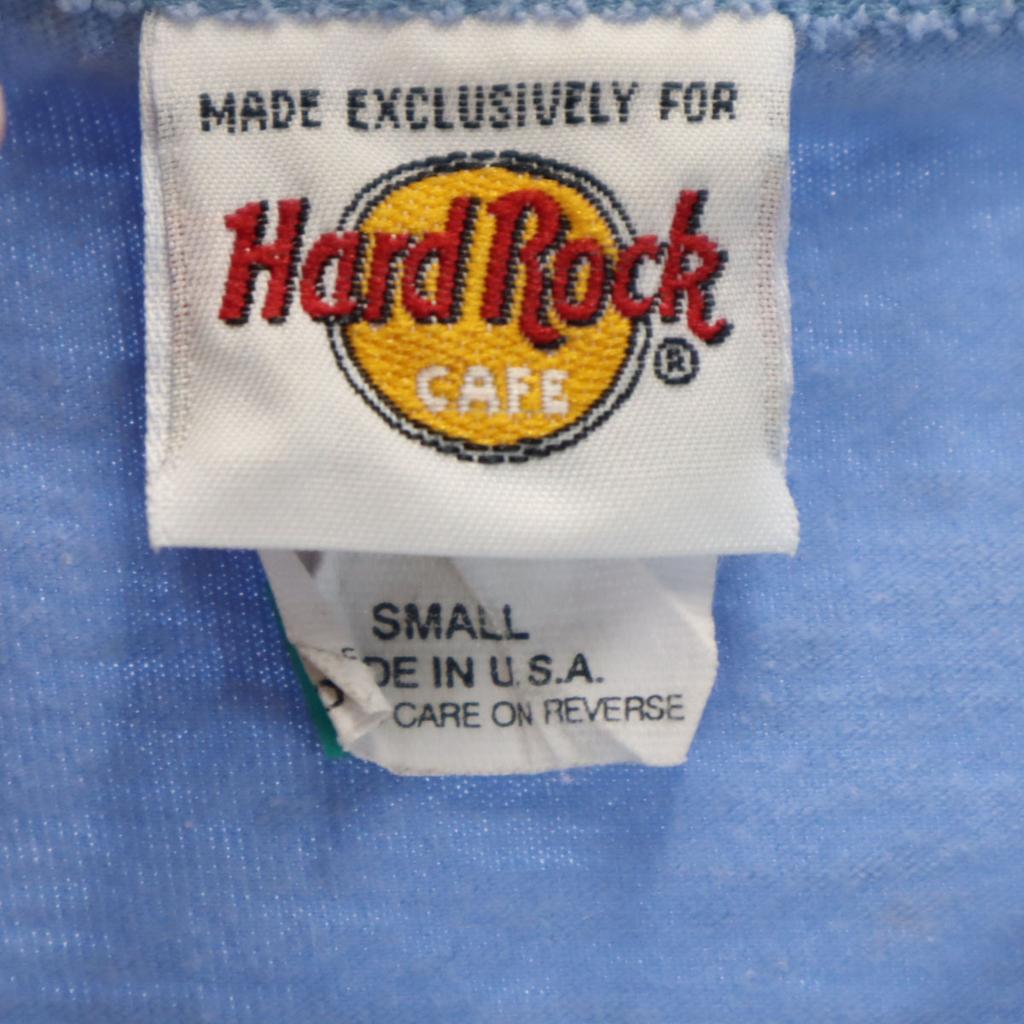 Hard Rock Cafe Made In USA Short Sleeve T-shirt S Blue Women Used