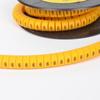 PVC Electrician's Number Tube: EC Series Identification Sleeve for 4 Square Special-Shaped Wire