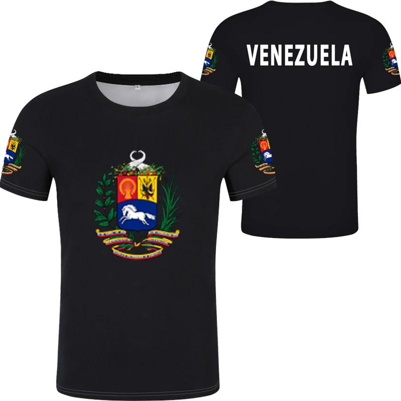2026 Fashion Men's T-shirt Venezuela Flag Print T Shirts Men Clothing Oversized Short Sleeve Casual Streetwear Blouse Male Tops
