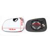 Para Volvo V40 2012- / V60 2012-2018 Acessórios para carro Espelho retrovisor lateral Vidro Espelhos retrovisores Lente com