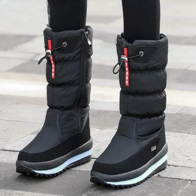 Women Snow Boots Platform Winter Boots Thick Plush Waterproof Non-slip Boots Fashion Women Winter Shoes Warm Fur Botas