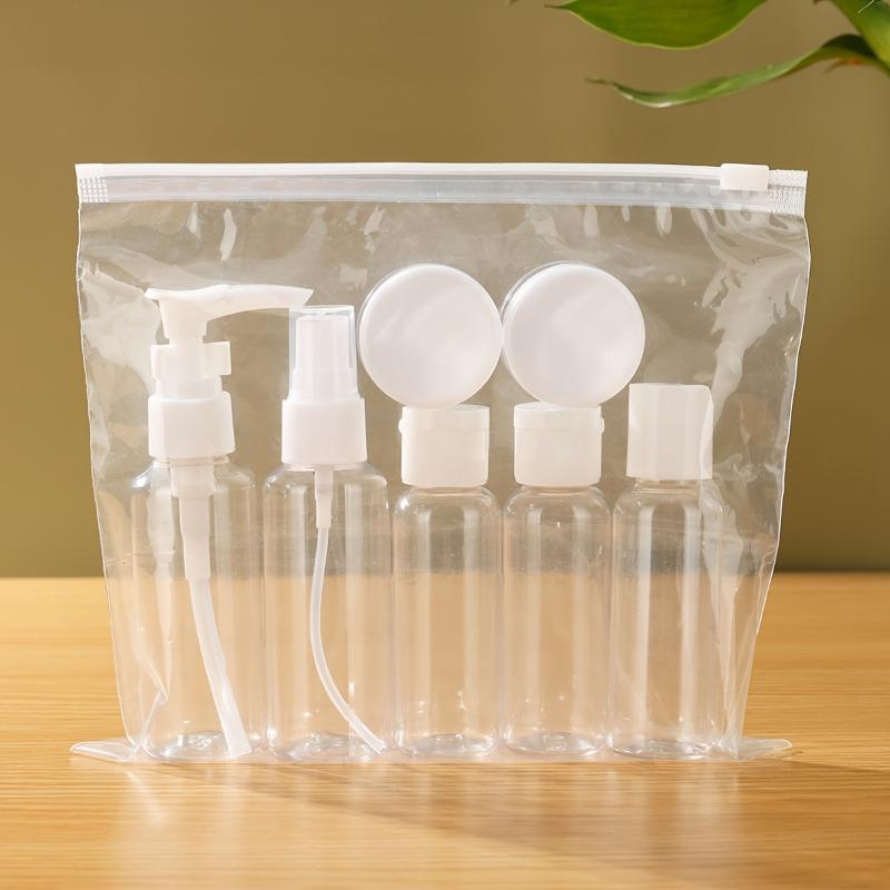 

Travel Empty Bottle Set for Cosmetics 1 bag білий