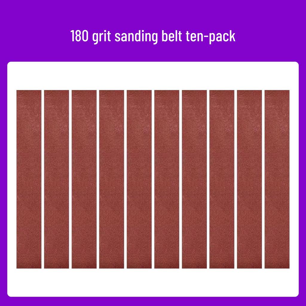 Multi-Size Sanding & Sharpening Belts for Knife Grinding and Polishing