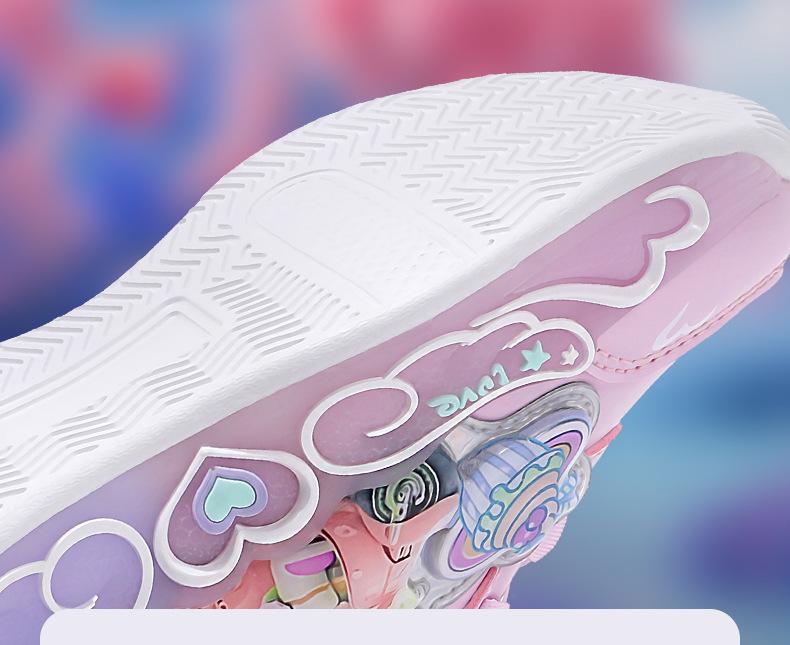 2025 Wasserdichte Leder-Laufschuhe für Mädchen – Rutschfest, Weiche Sohle, Lässig für ältere Kinder