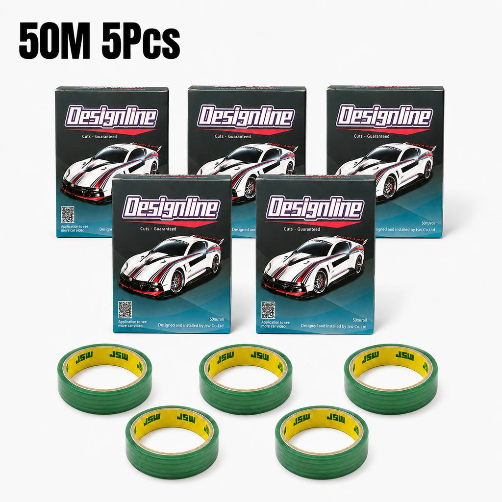 5/10/50M Vinyl Wrap Car Stickers Knifeless Tape Design Line Car Film Wrapping Cutting Tape Knife Car Styling Tool Accessories