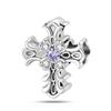 S925 Silber Romantisch Klassischer Stil Rosa Engel Anhänger DIY Armband Schmuckzubehör