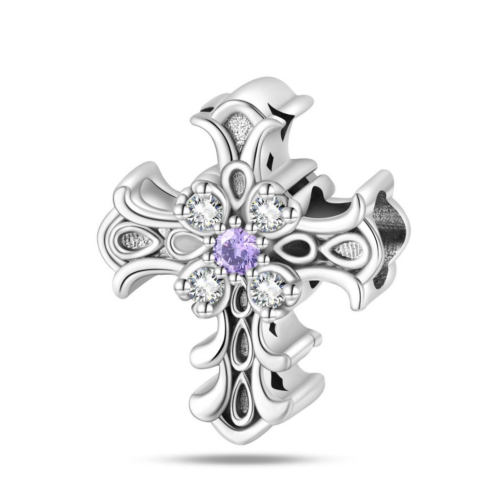 S925 Silber Romantisch Klassischer Stil Rosa Engel Anhänger DIY Armband Schmuckzubehör