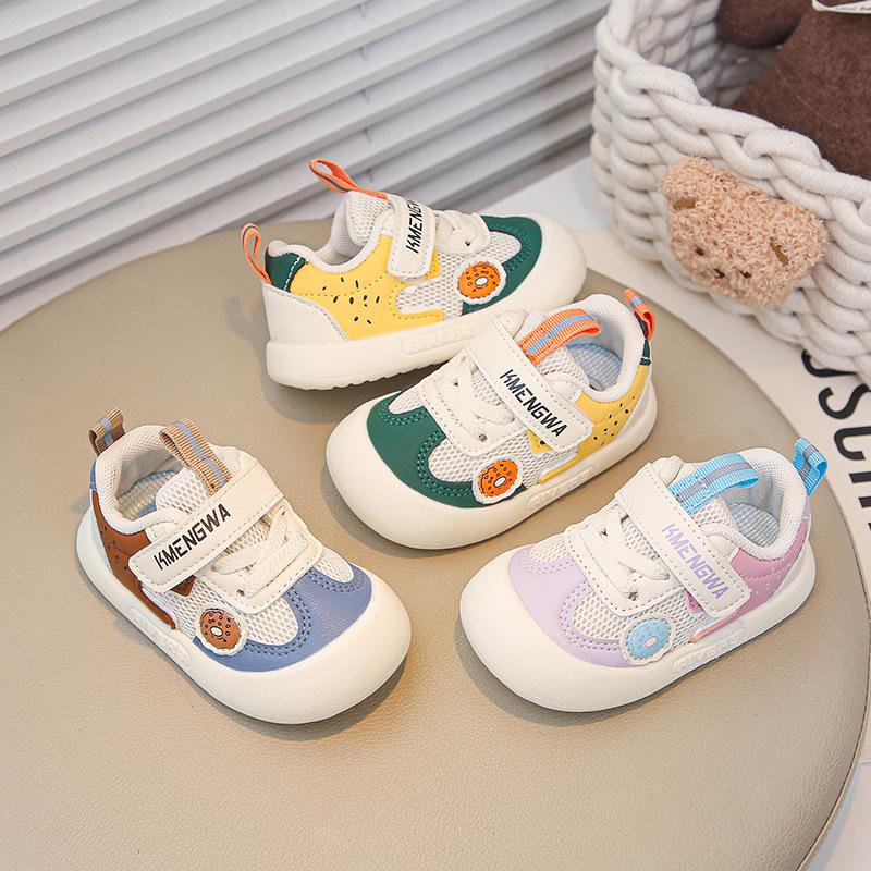 Fashion Girls Shoe Spring New Child Casual Shoes Soft Soled Baby Shoe Anti Slip Walking Shoes Simple Boys Sports Shoe