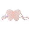 Lovely Children'S Silicone Shoulder Bags Cute Butterfly Shape Baby Girls Crossbody Bag Candy Color Kids Small Coin Purse
