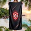 Telo da Spiaggia Asciugatura Rapida Manchester United FC Stampa Microfibra Assorbente Portatile da Viaggio per Nuoto